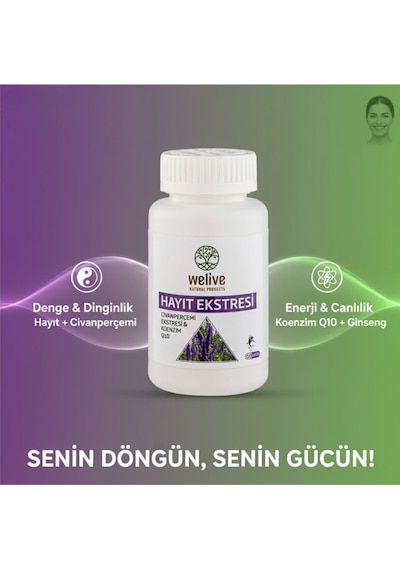 Hayıt Ekstresi 60 Kapsül - Kadınlar İçin Hormonal Denge Pms Ve Destekli
