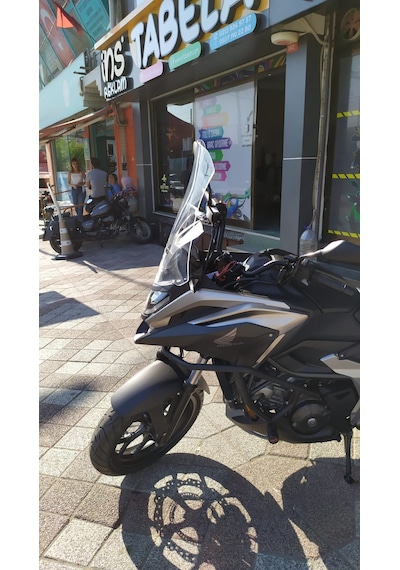 2021- 2024 Honda NC 750X Uzun Ön Cam Şeffaf 56cm 4mm Zeus