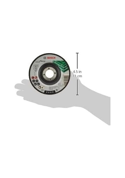 1x Kesme Diski Dirsekli Expert For Stone Taş, Granit, C 24 R Bf, Çap 115 Mm, 2,5 Mm, Açılı Taşlama Makinesi Akses