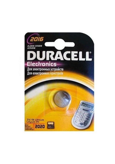 Mey İthalat Duracell Cr 2016 Lityum Pil 3 Volt