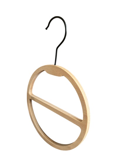 Ahşap Şal Askısı, Çap 18 Cm, 2 Adet Ahşap Bej Tr Diğer