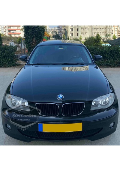 BMW E87 1 Serisi Makyajsız Kasa 2004-2009 Uyumlu Batman Yarasa Ayna Kapağı Piano Black ABS Plastik (00) (ŞüsCarOto Aksesuar)