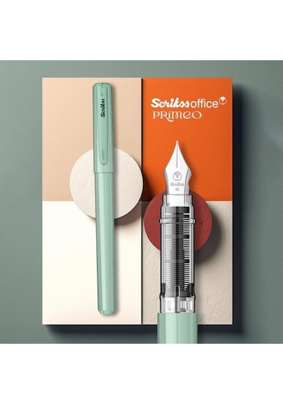 Scrikss Office Primeo Dolmakalem Set M Uç Mint 165-Koyu Yeşil