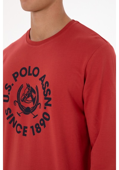 U.s. Polo Assn. Erkek Kiremit Pijama Takım 50318595-vr031 Kiremit U.s. Polo Assn. Erkek Kiremit Pijama Takım 50318595-vr031 Kiremit