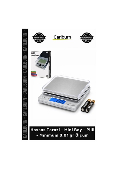 Özel Üretim Dijital Mutfak Takı 3000gr Tartı Hassas Terazi Mini Boy Pilli Minimum 0.01 Gr Ölçüm Çok Renkli