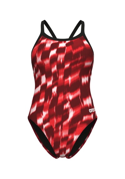Arena Wave Swimsuit Challenge Back Kadın Yüzücü Mayo Çok Renkli
