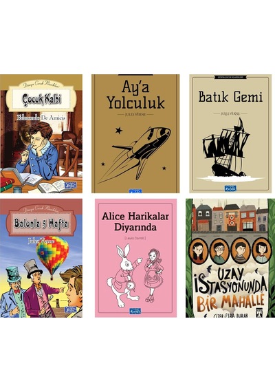 Uzay İstasyonunda Bir Mahalle Ortaokul 6 Kitap Set