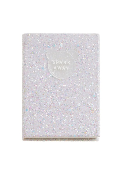 Mr Defter-b2f Parlak Defter Beyaz Noktalı 124-Pembe