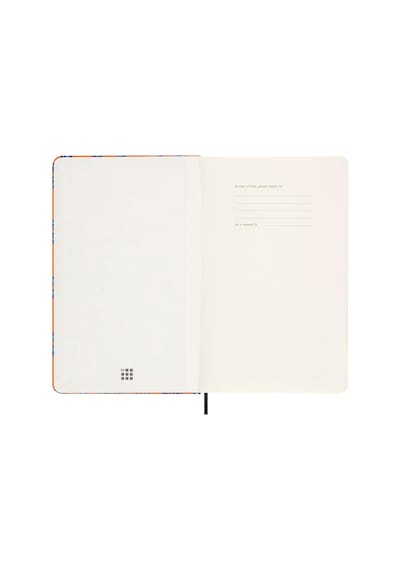 Moleskine Özel Seri Professional Silk Turuncu L Boy Tarihsiz Haft Çok Renkli