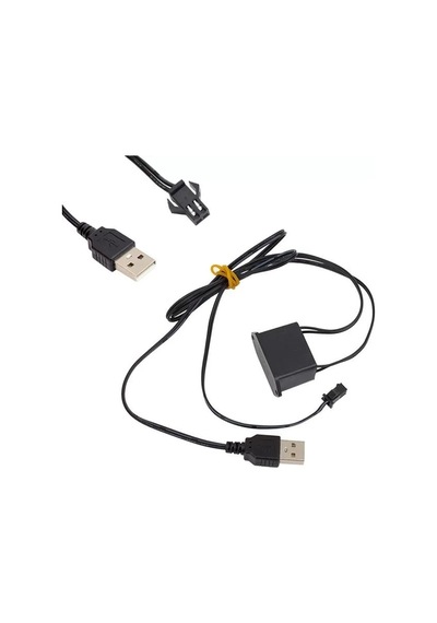 Hubrendy Sh Powermaster 5 Metre 5 Volt Usb Adaptörlü Neon Pembe İp Aydınlatma Pm-6079