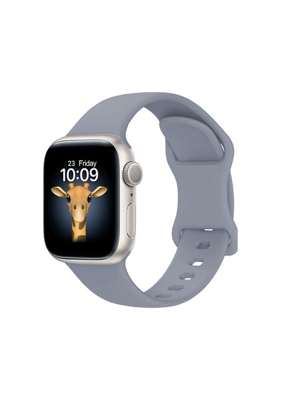 Apple Uyumlu  Watch 10 46 mm Krd-131 Silikon Kordon Strap Kayış