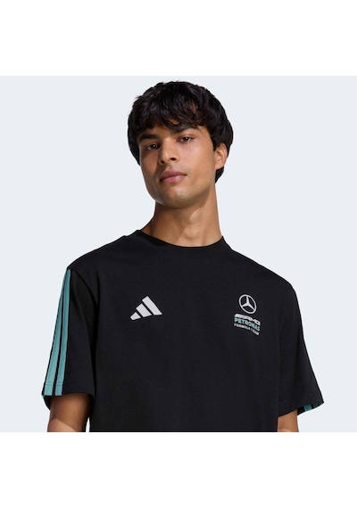 Adidas Mercedes Amg Petronas Formula One Team Erkek Siyah Tişört Ke8161 Siyah