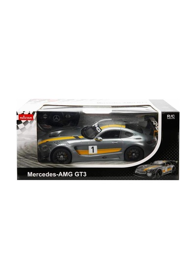 74100 Mercedes Amg Gt3 2.4ghz Işıklı Gri - Sunman Çok Renkli