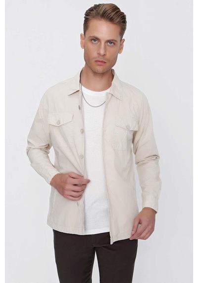 Efor C 618 Slim Fit Taş Spor Ceket Taş