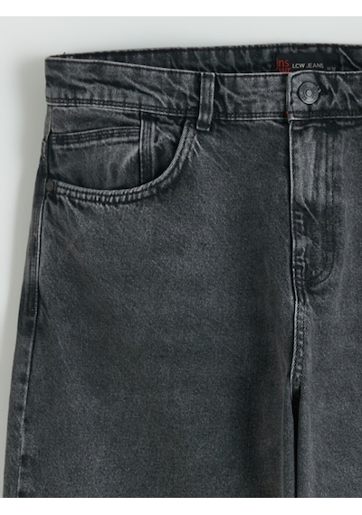 Lcw Jeans Antrasit Süper Baggy Fit Erkek Jean Pantolon