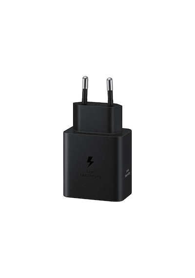 Samsung Uyumlu Ep-t4511nbegww 45w Type C Hızlı Şarj Adaptörü Siyah Tekli