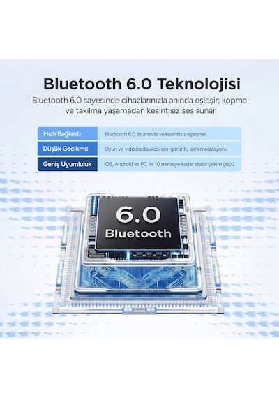 Juo JT3 Bluetooth 6.0 Kancalı Kulak İçi Kulaklık