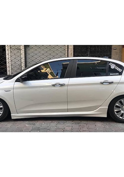 Fiat Egea Sport Marşpiyel Seti Mat Siyah Plastik 2015-2021