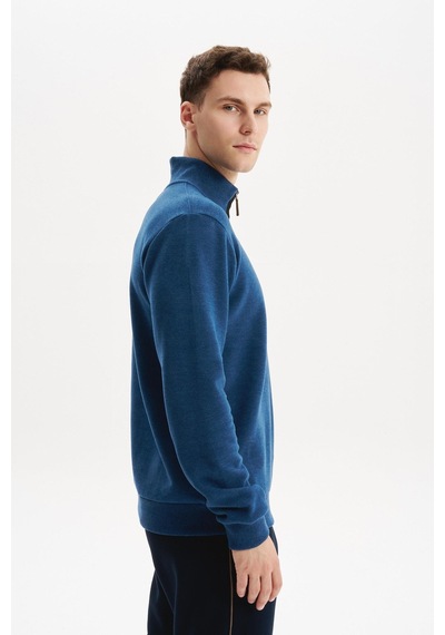 AR-MA Arma Erkek Regular Fit Yarım Fermuar Dik Yaka Sweatshirt Selanik Örme %65 Pamuk %35 Polyester K30554698102 Mavi AR-MA Arma Erkek Regular Fit Yarım Fermuar Dik Yaka Sweatshirt Selanik Örme %65 Pamuk %35 Polyester K30554698102 Mavi