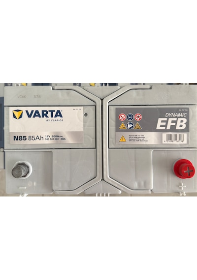 Varta / N85 Efb 85 Amper Start-stop Akü 2025 Tarihli