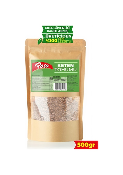 Keten Tohumu 500 Gr Yüksek Lifli Ve Omega-3 Kaynağı