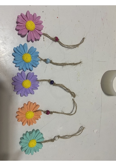 Bernami Mum Pinterest Bahçe Süsü Papatya 5adet Karışık Renk Diğer
