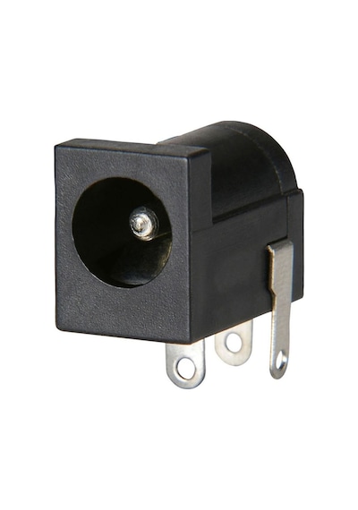5.5mm X 2.1mm Dc Güç Soketi Plastik Dc005 Pcb Tip