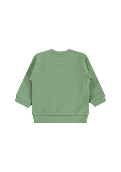Civil Baby Düz Basic 6-18 Ay Sweatshirt - Haki