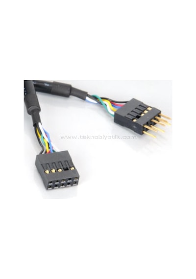 Akasa Kasa Içi Ön Panel Hd Audio Ses Uzatma Kablosu Ac97 Ak-E