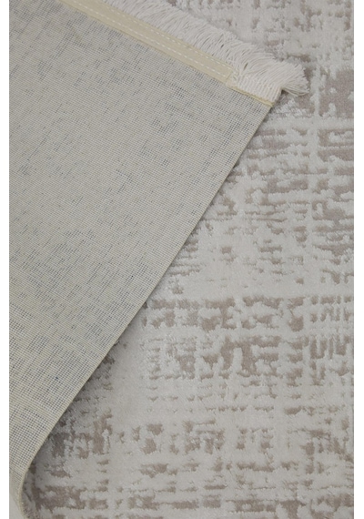 Çam Halı Norm 6207 Beyaz Romans Halı Modern Desenli Makine Halısı
