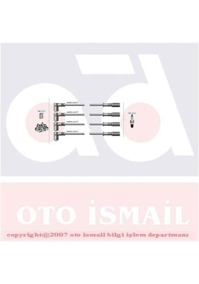 Doduco 7683 Buji Kablo Takım Palıo-palıo Weekend-sıena 1.2 İe S 7776810