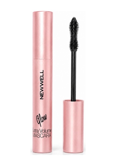 New Well Glow Extra Volume Mascara Ekstra Hacim Veren Siyah Maskara 8 Ml 000 Black
