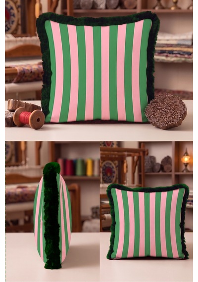 Modern Çizgili Zarif Saçaklı Yastık Kılıfı-retro Geometrik Bohem Pembe Siyah Püsküllü Kırlent Kılıfı Derin Atlas Opal Modern Çizgili Zarif Saçaklı Yastık Kılıfı-retro Geometrik Bohem Pembe Siyah Püsküllü Kırlent Kılıfı Derin Atlas Opal