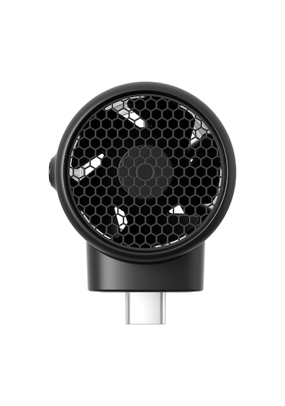 Aecooly Pk01-f1 Type-c Bağlantılı 4 Kademeli Portatif Soğutucu Mini Fan Siyah