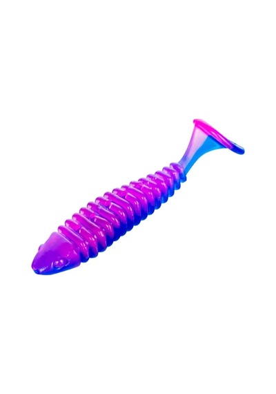 Crony Worm Tail Series 5,6 Cm Purple 10 Pcs