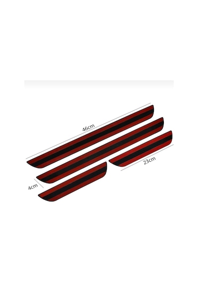 Kuga Old Krom Kapı Eşiği Tüm Modeller Uyumlu 4 Prç.