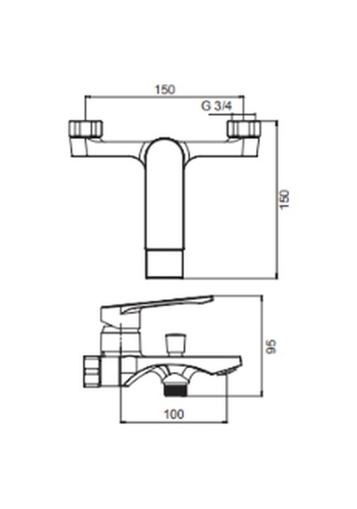 Valtemo Rıtmo Banyo Bataryası Krom Vm-1321