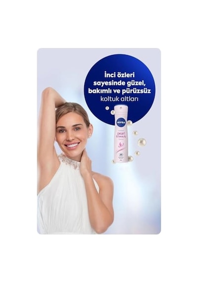 Nıvea Kadın Sprey Deodorant Pearl&beauty, 48 Saat Anti-perspirant Koruma 150ml X5 Adet