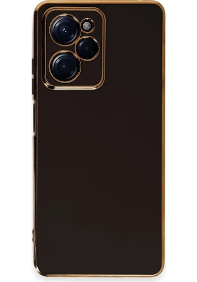 Gld-spt- Newface Xiaomi Poco X5 Pro 5g Kılıf Volet Silikon - Siyah
