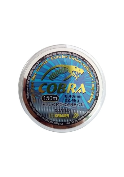 Kabura Cobra Fluorocarbon Coated Soft Strong Misina 150 Mt (503624995)