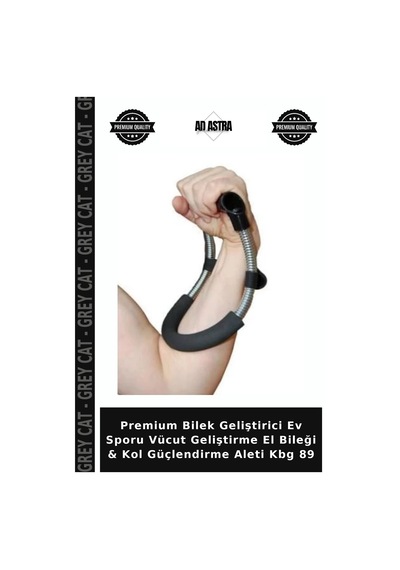 Premium Bilek Geliştirici Ev Sporu Vücut Geliştirme El Bileği & Kol Güçlendirme Aleti Kbg 89 Çok Renkli