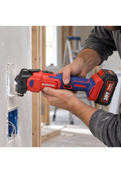 Workpro Wp393006 20volt Kömürsüz Şarjlı Devir Ayarlı Profesyonel Raspalama Ve Zımpara Aküsüz