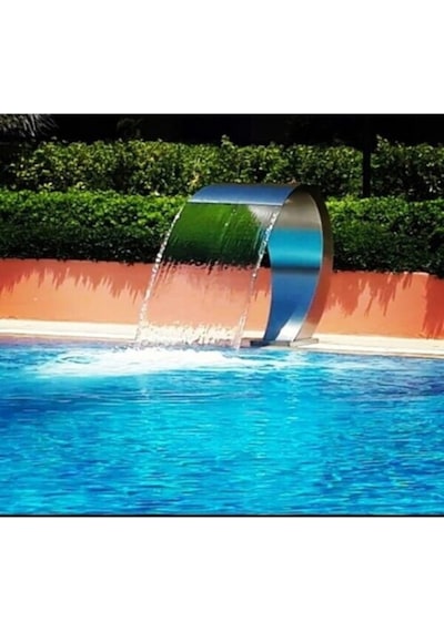 DEKOR HAVUZ 500x600 mm KOBRA TİPİ PASLANMAZ HAVUZ ŞELALE AISI 316