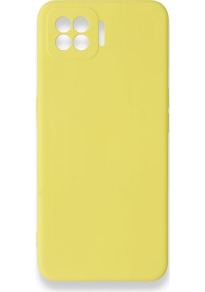 Nettech Oppo A73 Uyumlu Nano Arka Koruma Kılıf - Sarı Sari