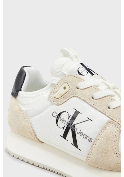Calvin Klein Kadın Ayakkabı Yw0yw00840 03a Beyaz-krem Beyaz-krem Beyaz - Krem