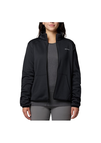 Columbia Hike Tech Fleece Full-zip Kadın Siyah Outdoor Polar Al3534-011 1665582 Siyah