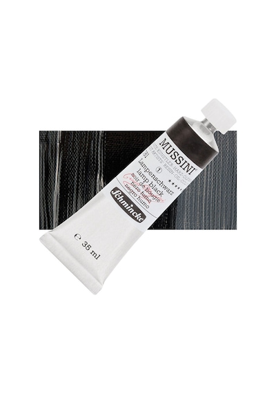 Mussini 35Ml Yağlı Boya Seri:1 No:781 Lamp Black
