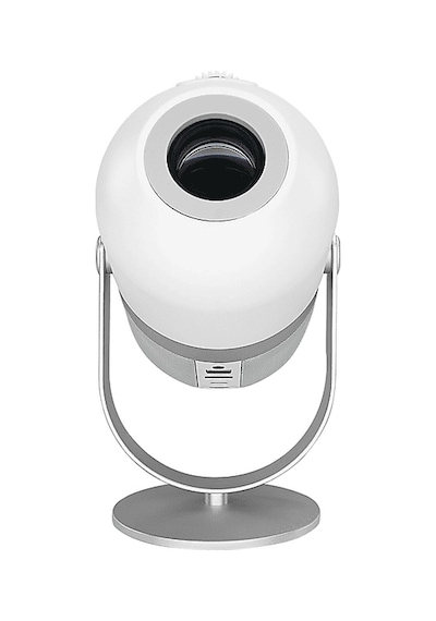 Everest PJ09 1280 720P 4500 Lümen 150 Ansıl Android 9.0 Ekran Yansıtmalı Dahili Hoparlörlü Mini Taşınabilir Projeksiyon Cihazı Beyaz