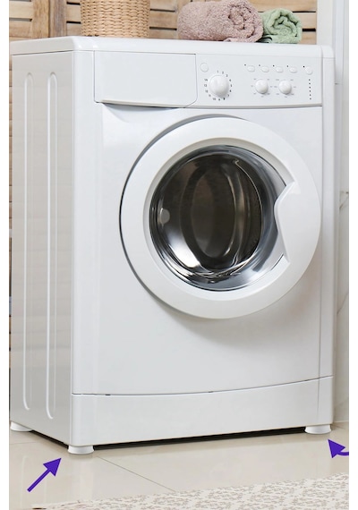 Prestige 4-çıkarlı Çamaşır Ve Kurutma Makinesi Titreşim Önleyici Ayak Seti