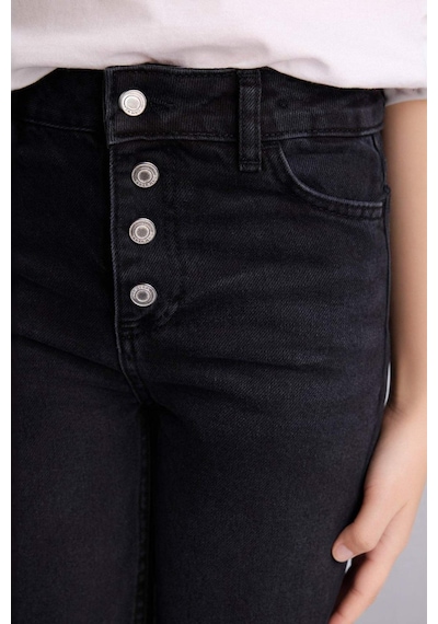 Defacto Geniş Paça Jean Pantolon Kız Çocuk G9585a826spnm40 Siyah-nm40